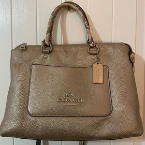 Coach Gold Metallic Bag Authentic